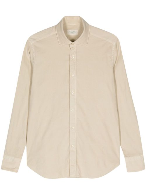 Pinwale corduroy shirt - Neutrals