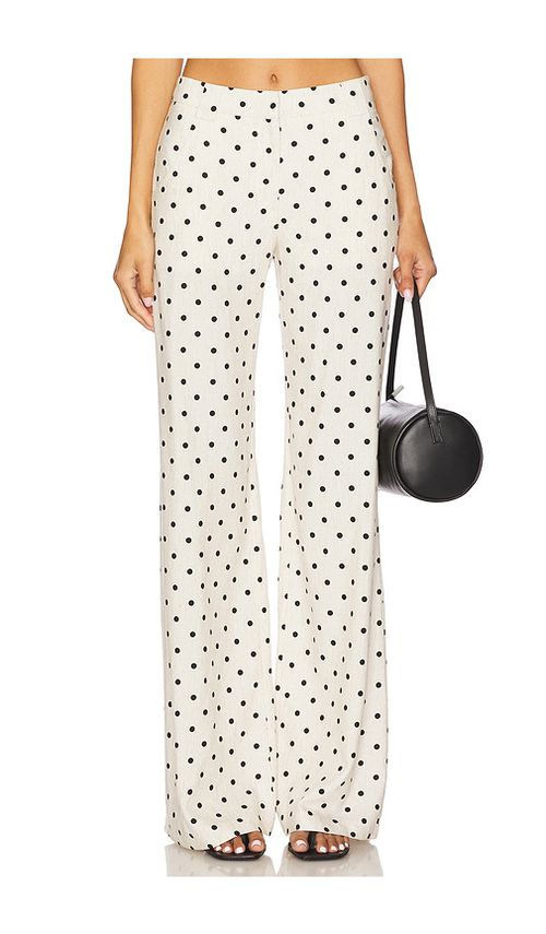 Amanda Uprichard Saddler Pants in Beige. - L also in XS, S