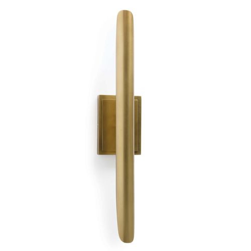 Natural Brass Wall Sconce from the Redford Collection