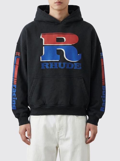 Sweatshirt Men color Black