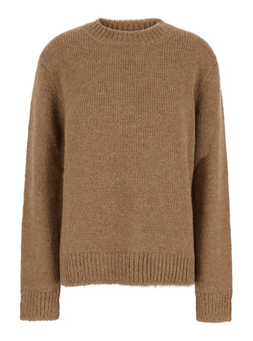 Beige Oversized Sweater