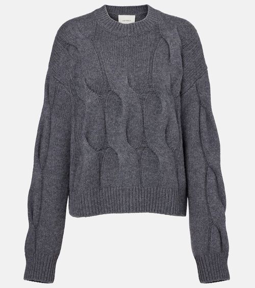 Sammie cable-knit cashmere sweater