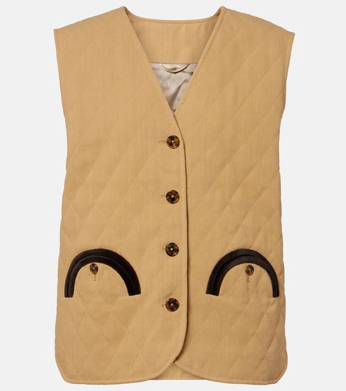 Blazé Milano Suffolk quilted cotton vest