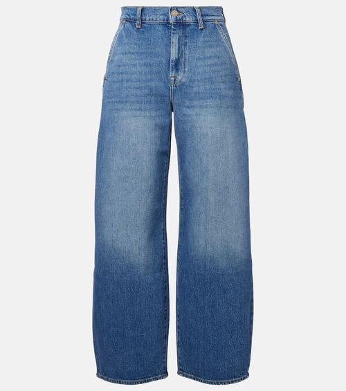 Bonnie high-rise wide-leg jeans