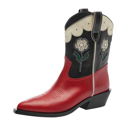 COACH Women's Aria Cowboy Boot Industrial Shoe