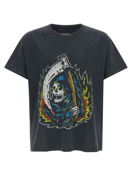 Graphic Print T-Shirt — Gray