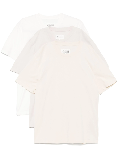 White Crewneck Cotton Tri-Pack T-Shirt