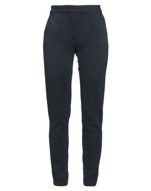 Ea7 Woman Pants Navy Size M Cotton, Polyester, Elastane