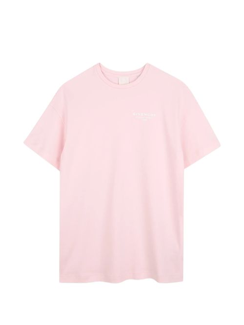 Mini Logo Print Round Neck Short Sleeve T-Shirt for Boys