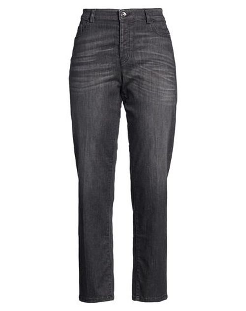 Woman Jeans Black Size 26 Cotton, Elastomultiester, Elastane