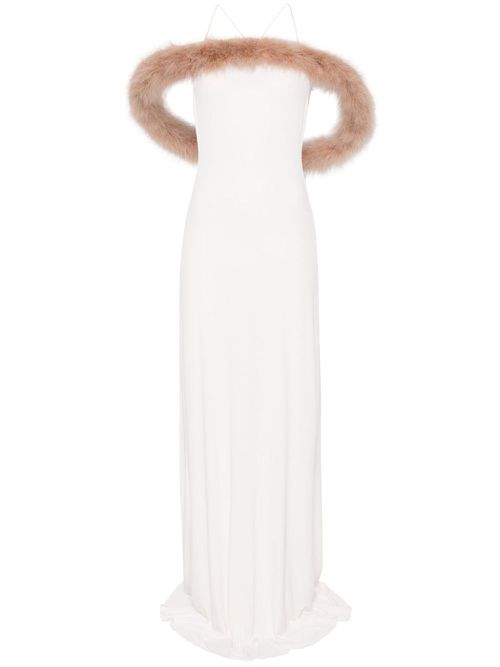 Boa Halo maxi dress - White