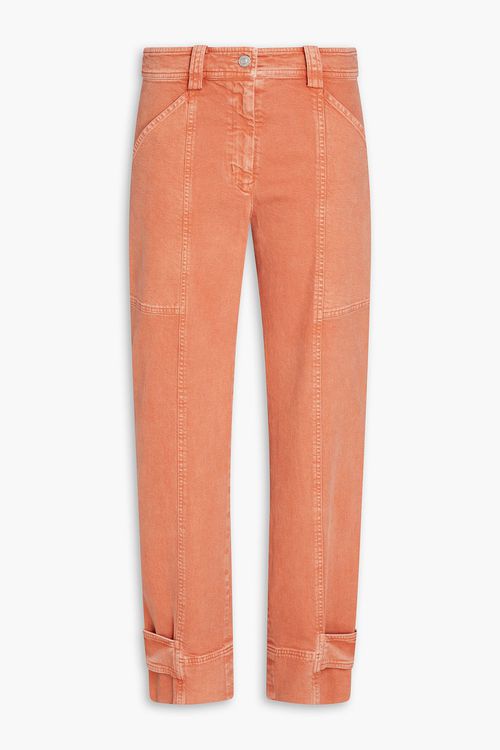 High-rise tapered jeans - Orange - US 00