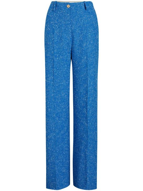 Iconic tweed trousers - Blue