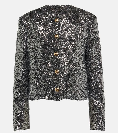 Blazé Milano Fox sequined straight pants