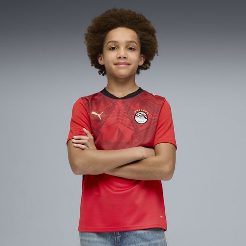 PUMA Egypt Home Big Kids' Soccer Jersey in Red