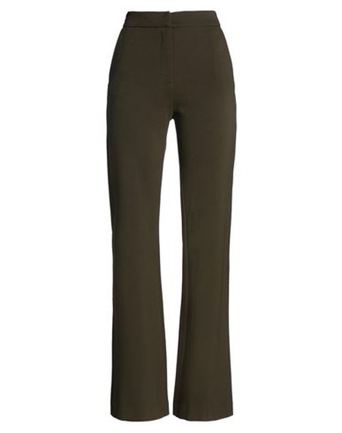 Woman Pants Military green Size 4 Viscose, Polyester, Elastane