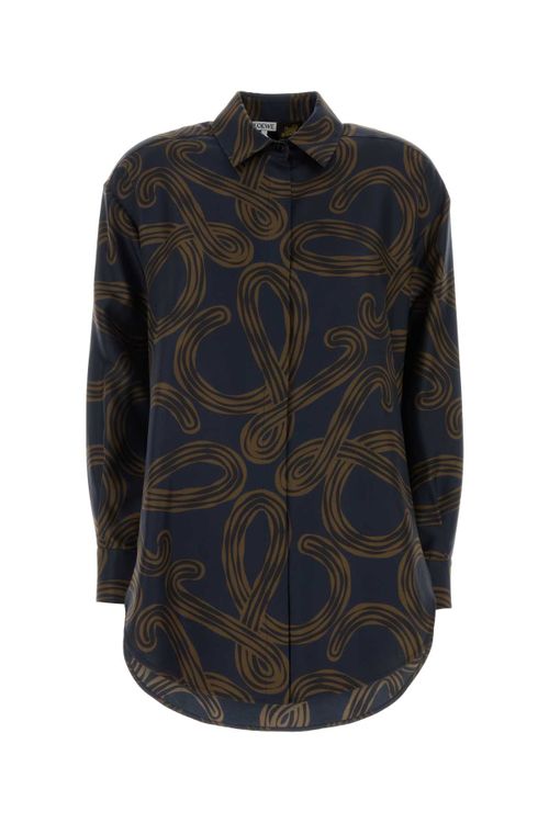 Paula's Ibiza Printed Silk Shirt