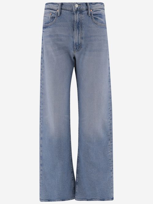 Blue Wide Leg Jeans