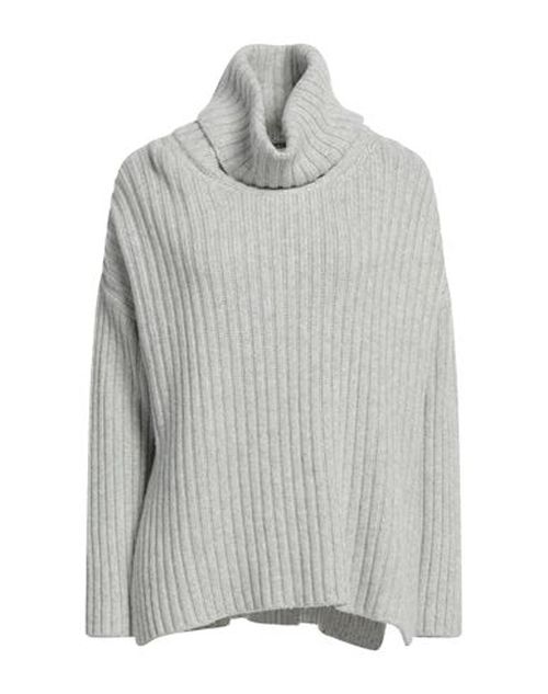 Woman Turtleneck Grey Size M Wool, Viscose, Polyamide, Cashmere