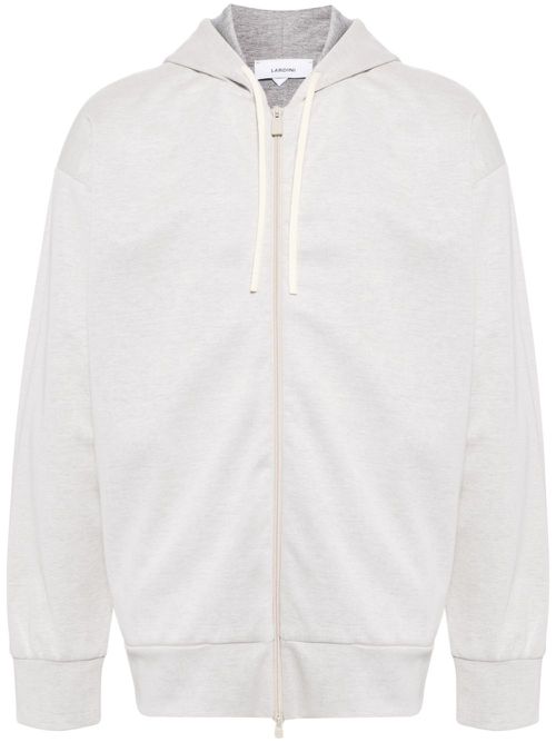 Zip-up hoodie - White
