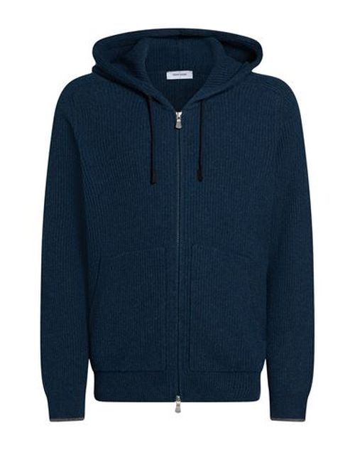 Man Cardigan Blue Size 40 Virgin Wool, Viscose, Cashmere