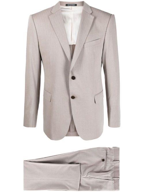 Single-breasted suit - Neutrals