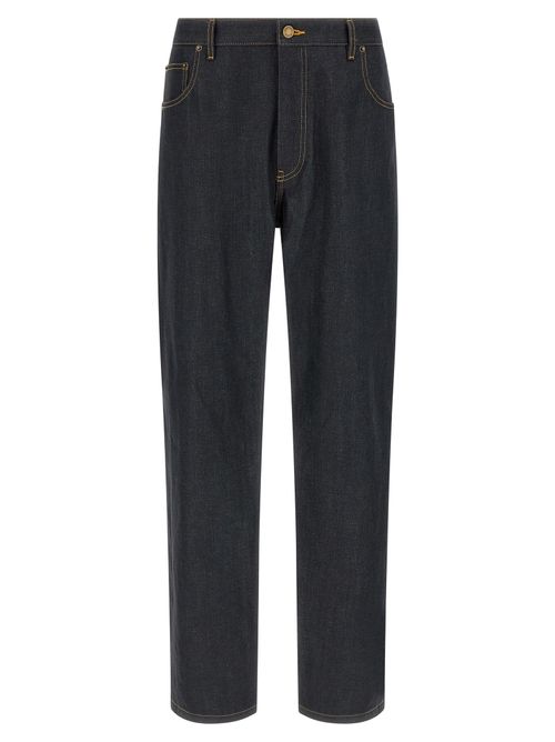 Japanese Selvedge Cotton Jeans — Blue