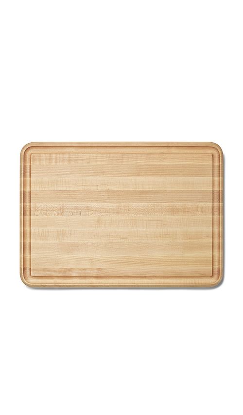 Caraway BILLOT DE BOUCHER MAPLE RECTANGLE BUTCHER BLOCK en Neutra