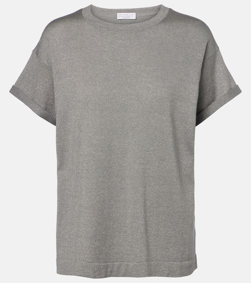Cashmere and silk-blend T-shirt