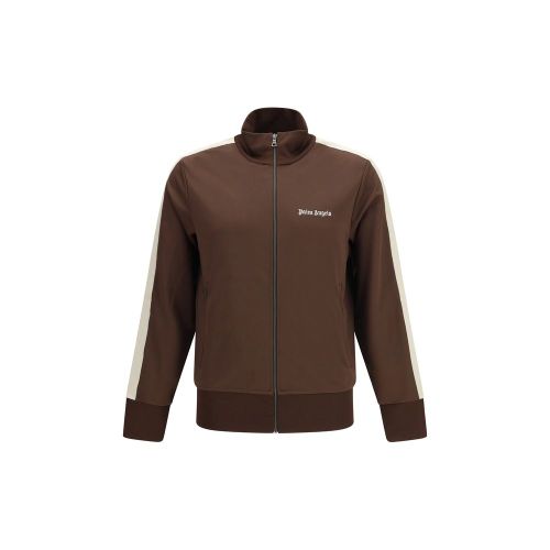 Logo Track Jacket Jacket — Brown