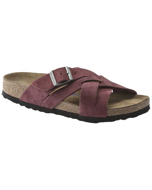 Lugano Soft Footbed Suede Sandal