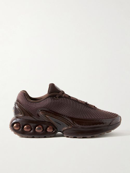 + Isamaya Ffrench Air Max Dn Rubber-trimmed Mesh Sneakers - Brown
