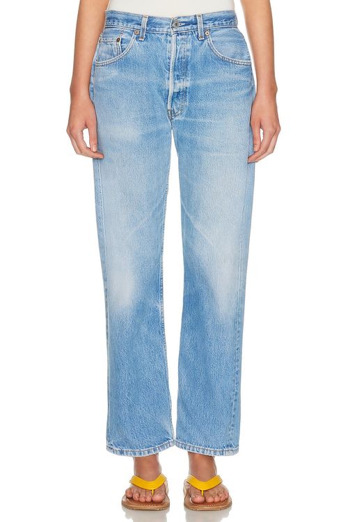 Aligrace Vintage Signature Jean in Light Medium - Blue. 24 also , 26, 27, 28
