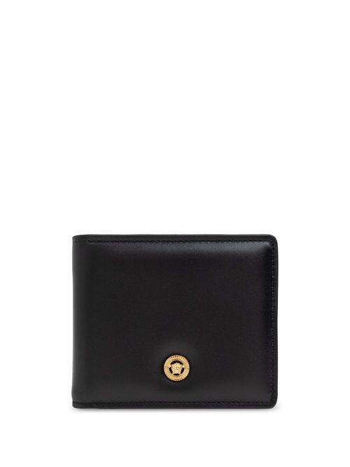 Medusa-plaque wallet - Black