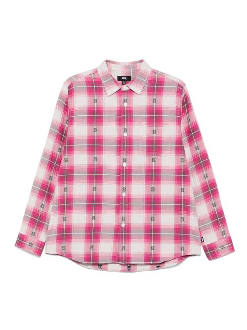 Stüssy plaid shirt - Pink