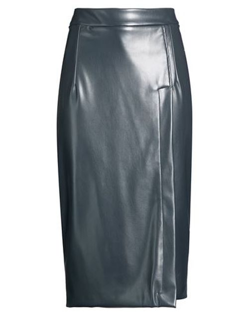 Pièce. Woman Midi skirt Midnight blue Size 2 Polyamide