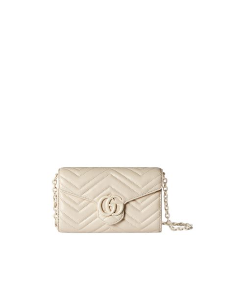 GG Marmont wallet on chain