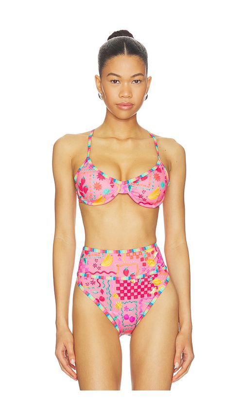 BEACH RIOT Kori Underwire Bikini Top in Pink. - L also in M, S