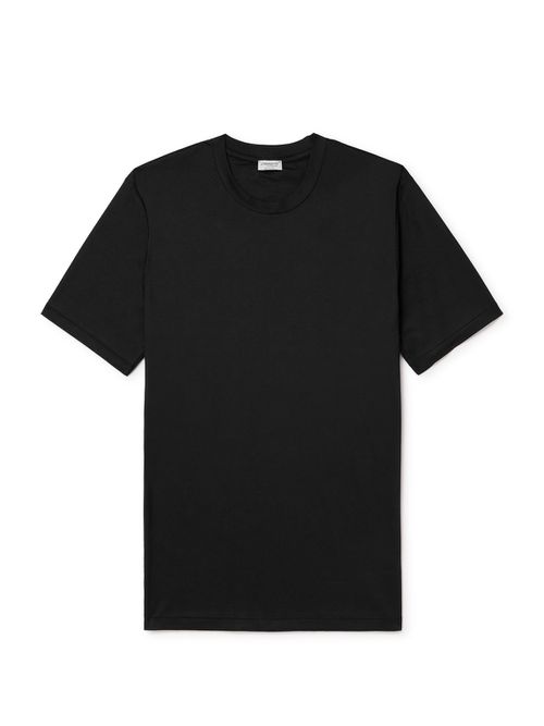 Sea Island Cotton-Jersey T-Shirt