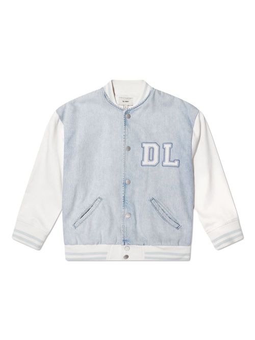 Lt Fountain Mixed bomber jacket - Blue