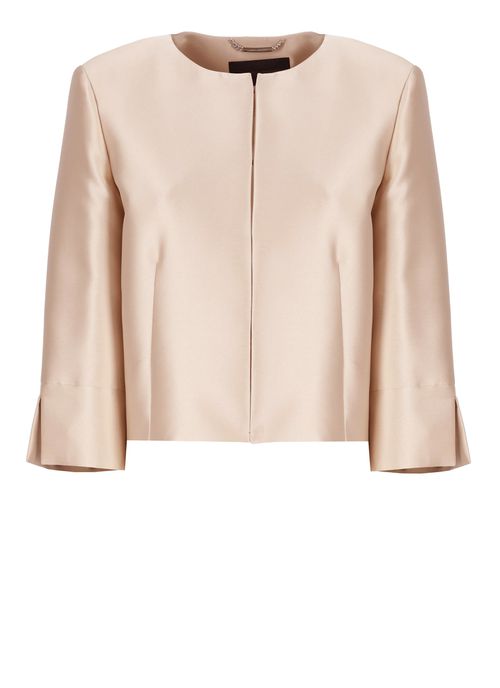 Silk Blend Blazer