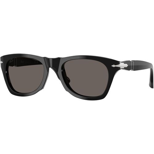 Persol Unisex Persol PO8001S 95/B1 Occhiali da sole Acetato Nero Grigio Pantos Normale