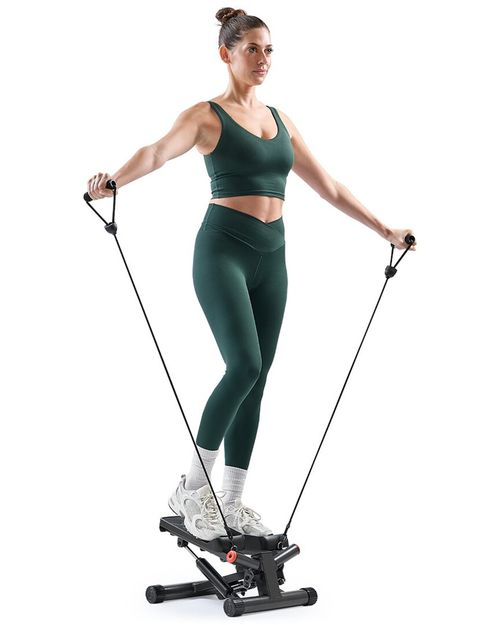 Smart Twist Stepper With Resistance Bands