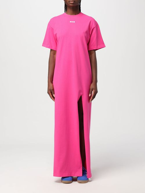 Dress Woman color Fuchsia