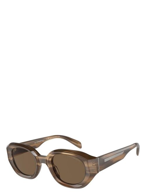 Men's Emporio Armani Ea4230U 614973 Sunglasses in Brown | Size 48 | EA4230U Color 614973