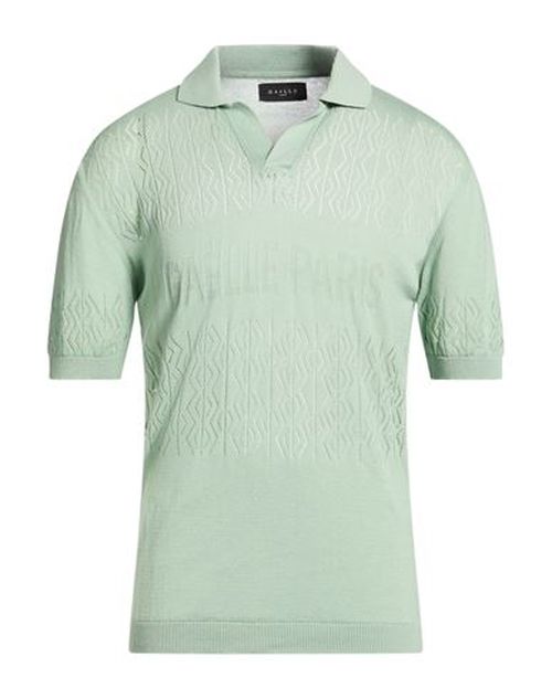 Homme Man Sweater Light green Size L Cotton