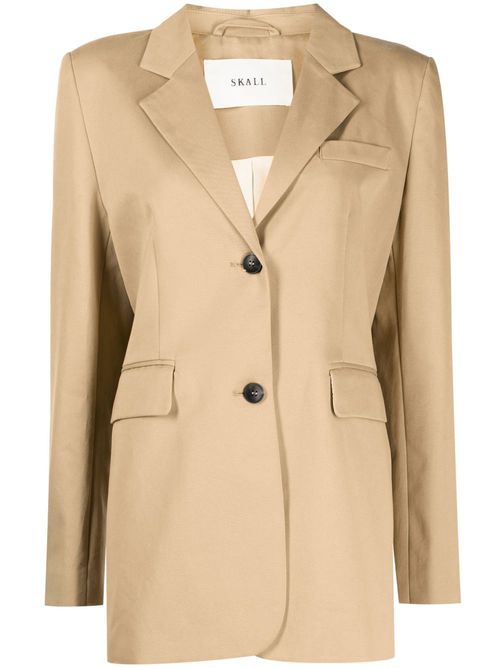 Joan Twobtn tailored blazer - Brown