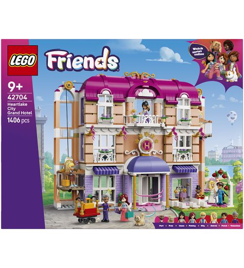 LEGO® Friends - Heartlake City Grand Hotel 42704 - 1406 Parts - LEGO® - OneSize - Block