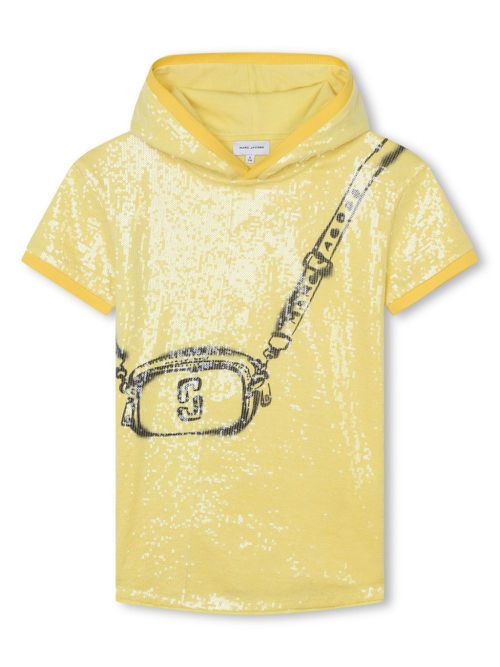 Marc Jacobs Kids Jurk met capuchon - Goud