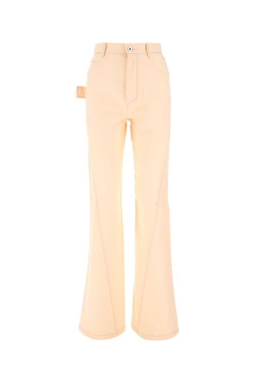 Cotton Trousers — Beige